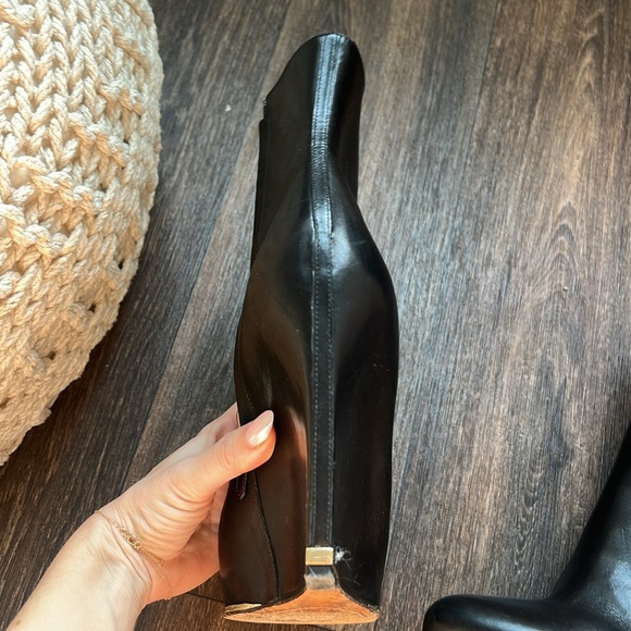 Givenchy Wedge Leather Platform Boots - Picture 4 of 11